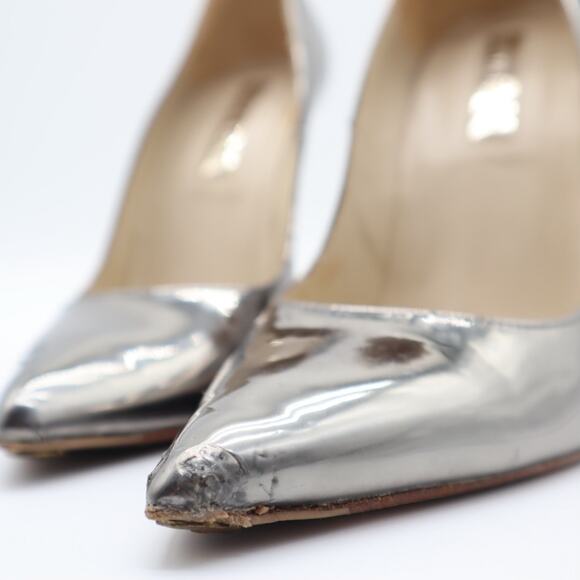 Freya Rose Aurora Chrome Disco Ball Reflective Pump Size 39 - Picture 14 of 14